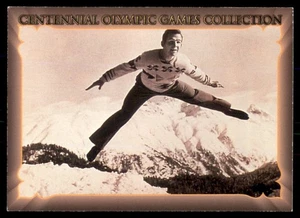1996 Collect-A-Card Centennial Olympic Games Collection #46 Dick Button USA - Picture 1 of 2