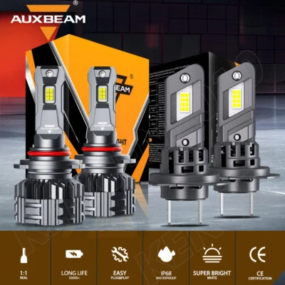 Combo faros LED haz alto bajo 6500 k para Lexus ES350 2007-2009 CANBUS 9005 H7 Foto 1 de 4