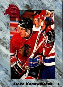 1991 Classic Draft Picks Steve Konowalchuk #46 Washington Capitals Hockey Card