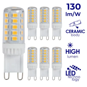 G9 LED 4W = 50W Light Bulb WARM COOL WHITE Replacement Halogen Capsule 240V Lamp - Picture 1 of 7