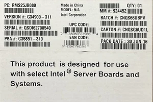 Intel RMS25JB080 Integrated RAID Module NEW BROWN BOX - Picture 1 of 1