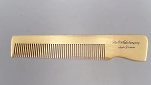 Vintage The Coca-Cola Coke Soda Company Foods Division Gold Tone Comb - Picture 1 of 3
