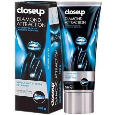 Closeup Diamond Attraction Toothpaste- Teeth Whitener 100g/2 pk/Old Stock CHEAP!