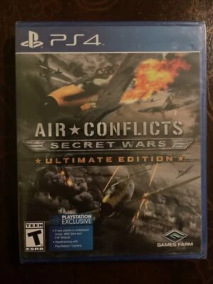 Air Conflicts: Secret Wars Ultimate Edition (Sony PlayStation 4, 2016) - New - Image 1 of 2
