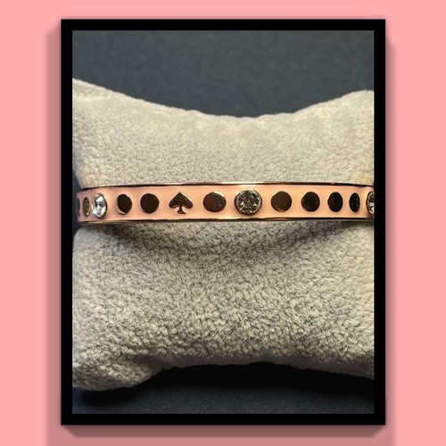 Bracciale Kate Spade New York cristallo smalto BRACCIALE CORALLO tono oro FAI MIRACOLI