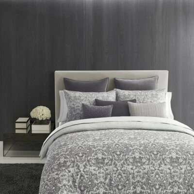 Funda nórdica Vera Wang Degrade Damask King $570 gris Foto 1 de 4