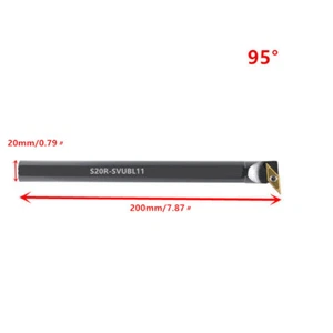 1P S20R-SVUBL11 Tornio CNC interno portautensili barra alesatrice per inserto VBMT1103 - Foto 1 di 5