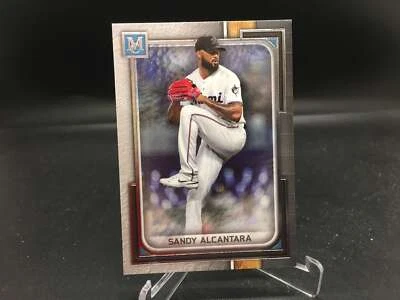 Sandy Alcantara 2023 Topps Museum Collection #15 Marlins - Image 1 of 2