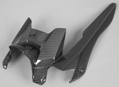 2014-2020 Yamaha FZ-07, MT-07 Rear Hugger with Chain Guard - 100% Carbon Fiber - Image 1 of 3