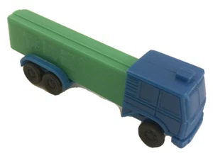 Pez Dispenser Truck Green Cab Blue Bed No Feet Slovenia - Picture 1 of 6