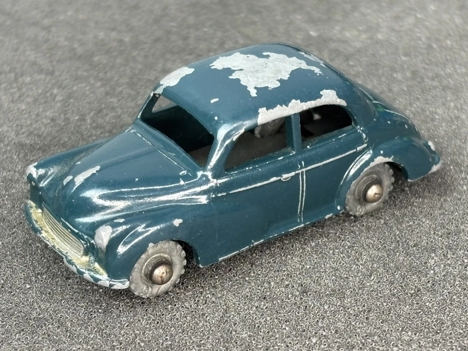 Lesney Matchbox No 46 Morris Minor 1000 - Dark Green Car Vintage 2” Inch - Image 1 of 4