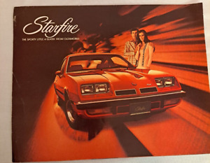 VTG 1975 Starfire Oldsmobile GM Sales Brochure Spec Sheet  Automobile Car Color
