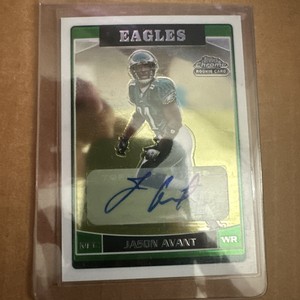 2006 Topps Chrome - Rookie Autographs #257 Jason Avant (AU, RC)