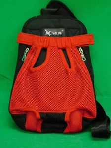 Tailup - Haustiertrage - Medium - rot und schwarz - Bild 1 von 2