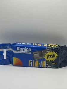 Konica Film-in Super SR400 Single Use Camera Exp 1994 New, Sealed, *COLLECTABLE* - Imagen 1 de 7