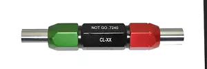 0.7160 0.7240 ~ Gaggio spina liscia ~ Go No-Go ~ ref 23/32 classe XX - Foto 1 di 2