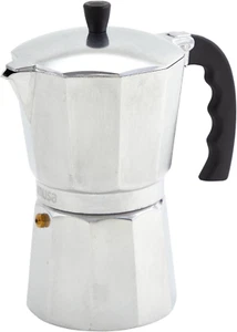 Stove Top Percolator Coffee Pot Maker Aluminum Steel 9-Cup / 3 Cup, (B120-43V) - Picture 1 of 12