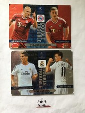 2013/14 Panini Champions League Double Trouble Ronaldo & Bale + Bayern