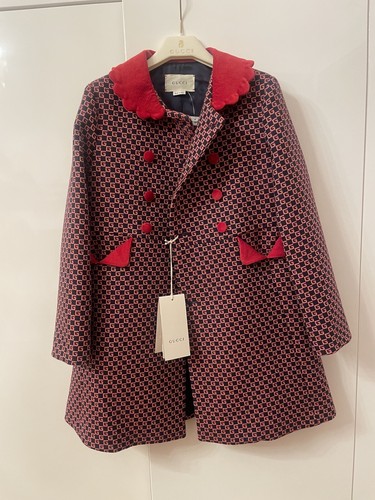 Cappotto Gucci taglia 8 anni NUOVO