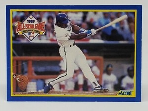 1990 Score Baseball 1989 All Star Game #566 Bo Jackson All-Star MVP 