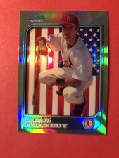 1997 Bowman Chrome International Refractor Adam Kennedy #290 RC Rookie