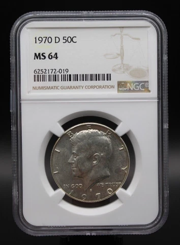 1970-D NGC MS64 Kennedy Half (013PID) Cover