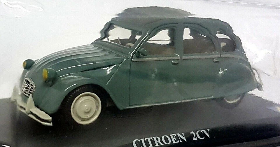 Atlas 1/43 - Citroen 2CV Light Blue Diecast Model Car - Image 1 of 3