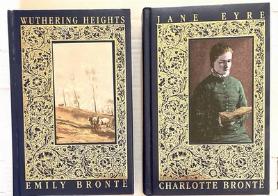 Bronte Sisters Jane Eyre & Wuthering Heights HC Set of 2 Foto 1 de 4