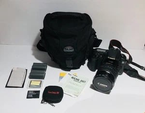 Canon EOS 20D + EF-S 28-135mm F/3.5-5.6 IS Digital SLR Camera With Bag & Extras - Picture 1 of 22