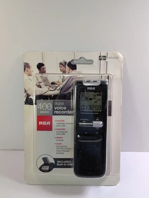RCA VR5320R 400hr 1GB Digital Voice Recorder Transfer Manage Share *New - Image 1 of 2