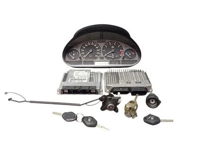 Centralina Kit Chiusura Motore Kit Completo per BMW 3 E46 6931243 7523838 7516809 - Immagine 1 di 4