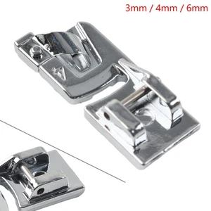 Narrow Hemmer Hem Snap On Foot Feet For Brother Sewing Machines #SA126 - Picture 1 of 26