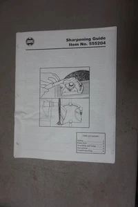 Shopsmith Mark V Schärfanleitung Handbuch! - Bild 1 von 3