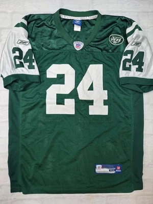 Camiseta cosida Reebok auténtica NFL New York Jets #24 en verde talla 52 Foto 1 de 4