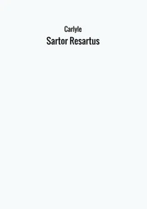 Sartor Resartus - Imagen 1 de 2