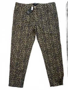 Liz Jordan / Noni B Women's Leopard Print Casual Pants - Bild 1 von 11