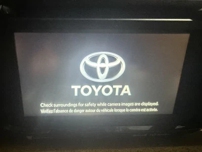 2014 - 2019 年丰田 4RUNNER 原始设备制造商 GRACENOTE 高清 XM 黑色收音机 86140-35260 P11133 — 第 1/4 张图片