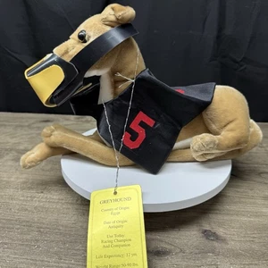 Vintage Windhund Rennhund Plüsch Tampa Windhund Bahn Plüsch Giveaway #5 - Bild 1 von 11