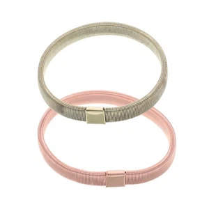 2 Pcs Shirt Sleeve Ring Woman Armbands Men Garters for Mens Sleeves - Picture 1 of 10