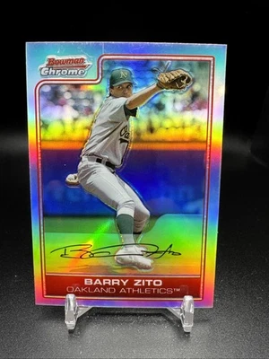 2006 Bowman Chrome Refractors #17 Barry Zito - Image 1 of 2