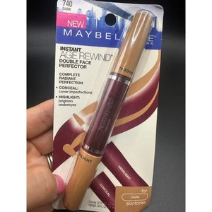 Maybelline Age Rewind Double Face Perfector 740 Dark – NOS – Sealed - Picture 1 of 3