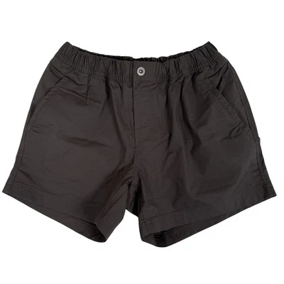 Shorts feminino Prana Double Peak 6 cinza Gorpcore caminhada ao ar livre - Imagem 1 de 4
