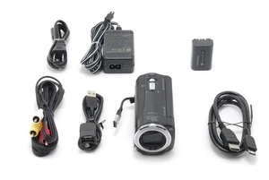 ▶️ [MINT] Sony Handycam HDR-CX270V Black 1080p Camcorder Video Camera From JAPAN - Picture 1 of 10