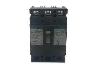 NOS GE 100A 3 Pole 600 VAC 250 VDC HI-Break Circuit Breaker THED136100 - Picture 1 of 7