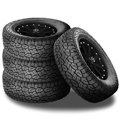 4 Kumho Road Venture AT52 265/65R17 112T All Terrain /Snow Traction /55K Mileage - Image 1 of 4