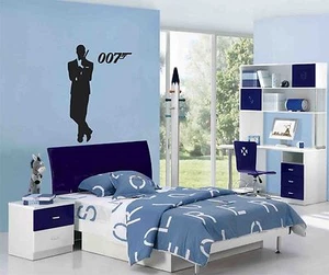 JAMES BOND 007 Wall Art Sticker, Decal, Mural, Iconic for any flat surface - Picture 1 of 2