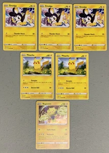 🟣Pokemon Card Lot🟣Evolving Skies (2021)🟣Electric Chinchou Lanturn Pikachu - Picture 1 of 4