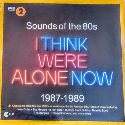 SOUNDS OF THE 80'S I THINK WE'RE ALONE NOW 1987-1989 - 2 LP SET " NEW, SEALED" Foto 1 de 2