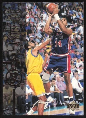 1993-94 Upper Deck USA Basketball Highlights Alonzo Mourning #179 Team USA - Image 1 of 2