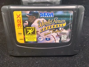 World Series Baseball Starring Deion Sanders (Sega 32X, 1995) - nur Kart - selten - Bild 1 von 5